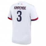 Günstige Fußballtrikots Paris Saint-Germain Presnel Kimpembe 3 Auswärtstrikot 2024-25 Kurzarm